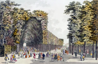 Limegrove Walk, Augarten, Wien, 1790er Jahre